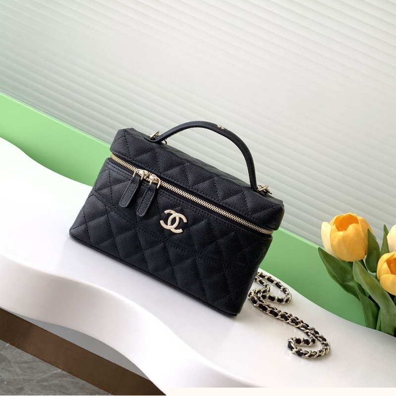 Ch*el cosmetic bags